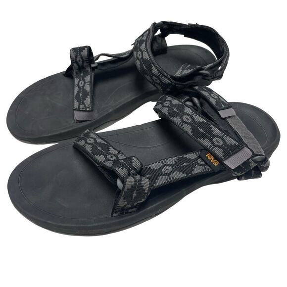 Teva Size 7 Mens Sandals Original Universal Quick Dry Water Canyon Gray Black - Picture 1 of 5